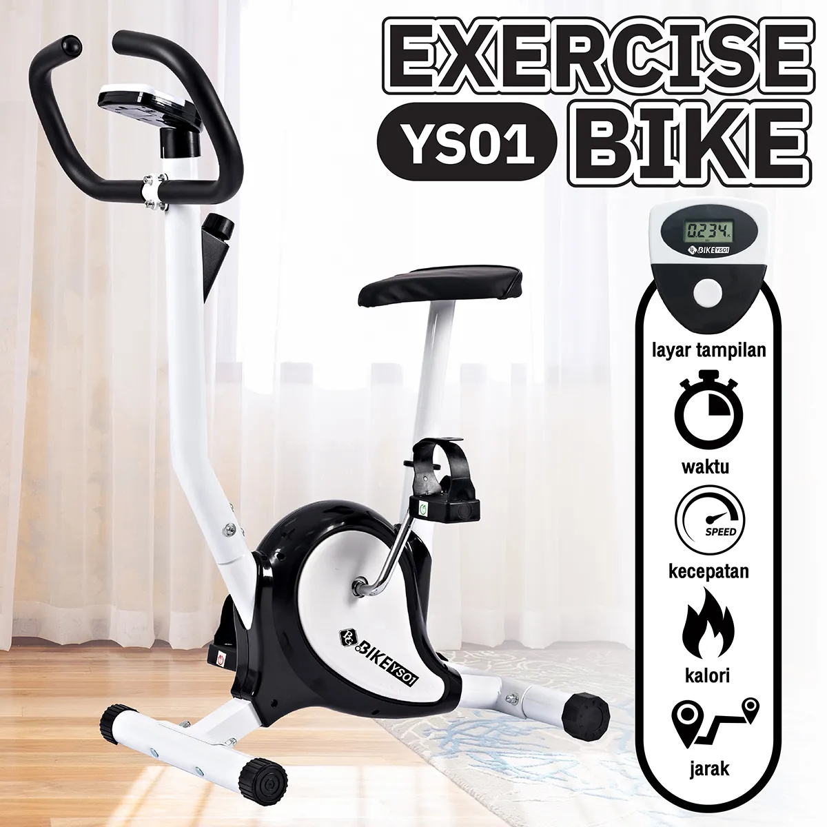 Bg Sport Static Bicycle Spinning Bike Cardio Fitness Exercise Equipment Ys-02 -Ys-04