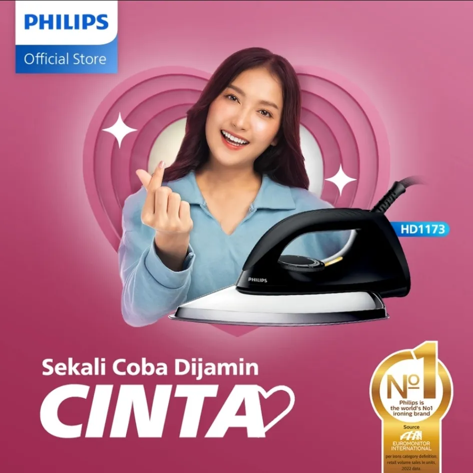 [Extra Discount 20K] Philips Classic Dry Iron Hd1173/80 - Black, Anti-Scratch, Philips Classic Dry Iron - Green - Hd1173/70, Iron, Philips Iron, Clothes Rubbing, Iron, Philips Clothes Rubbing, Clothes Iron, Philips Iron, Best Iron