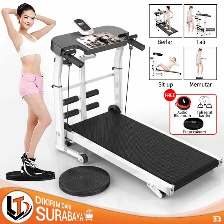 Multi-Function Manual Treadmill 8 in 1 Treadmill - Cheapest Fitness Equipment / Sports Gym Treadmill / Treadmill That Does Not Use Electricity / Gym Treadmill
