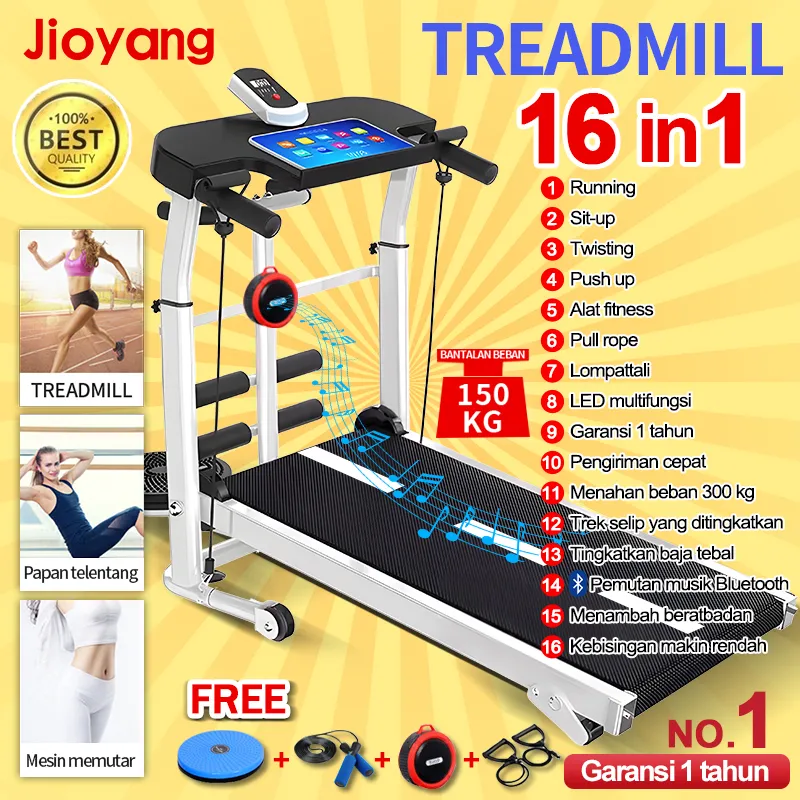 Multifunctional Manual Treadmill 15 in 1 Sports Fitness Equipment / Gym Sports Treadmill